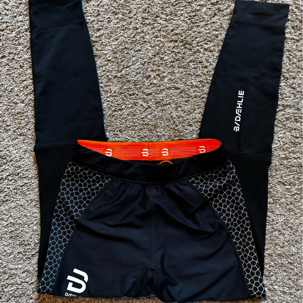 Men's Black Joggers with Mesh Panels